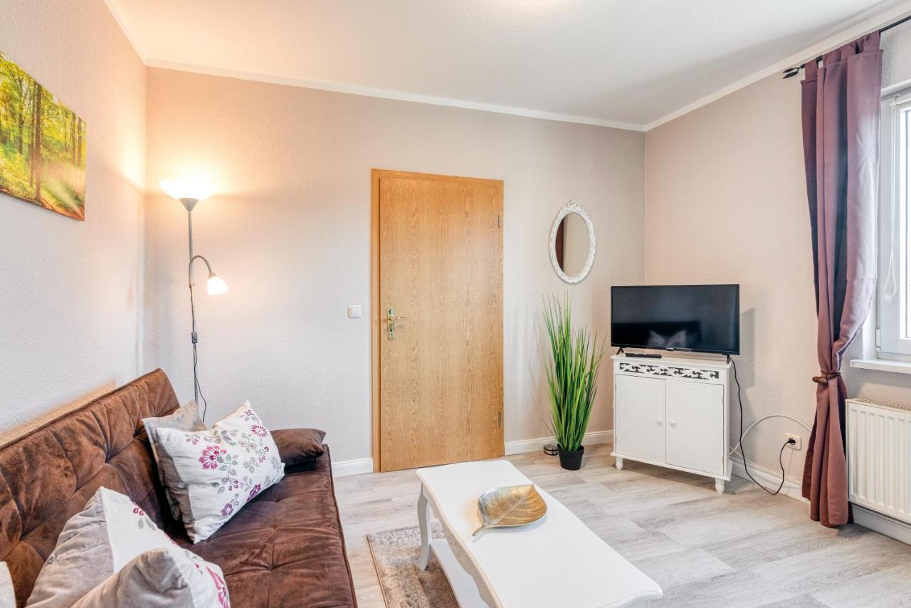 Ferienwohnung Ziesing Friedrichsbrunn Thale Esterno foto