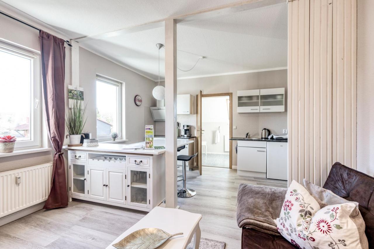 Ferienwohnung Ziesing Friedrichsbrunn Thale Esterno foto