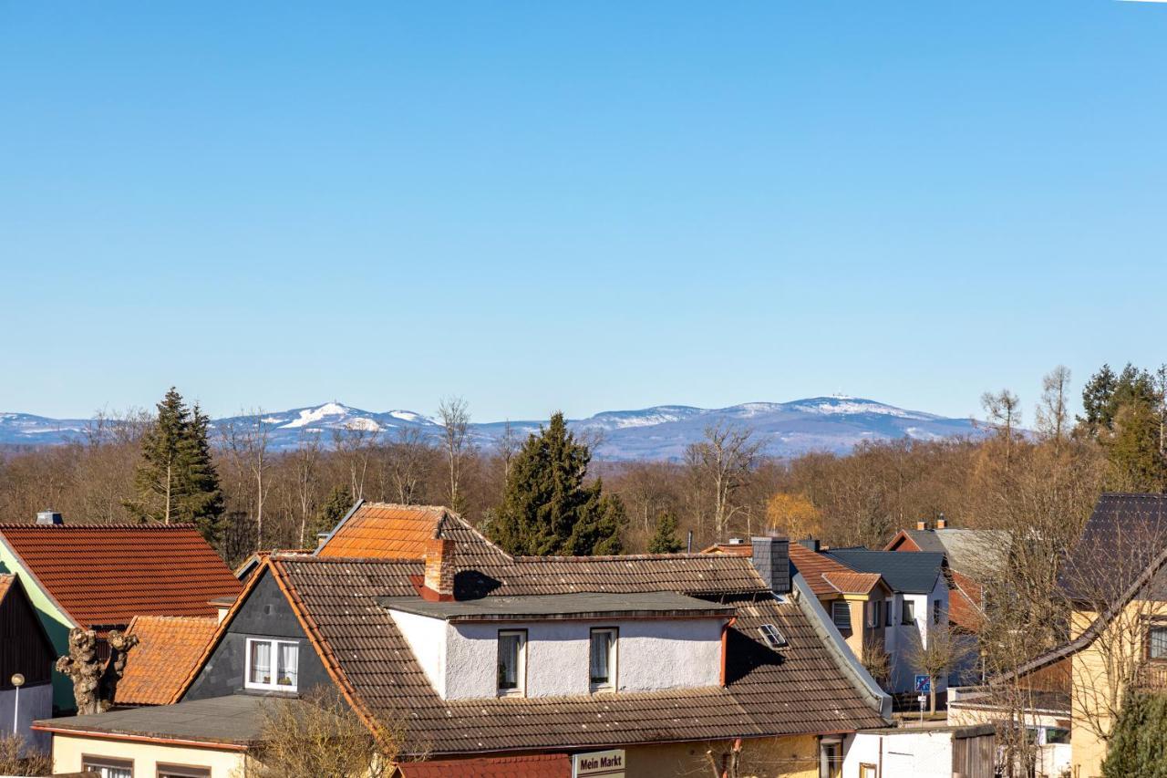 Ferienwohnung Ziesing Friedrichsbrunn Thale Esterno foto