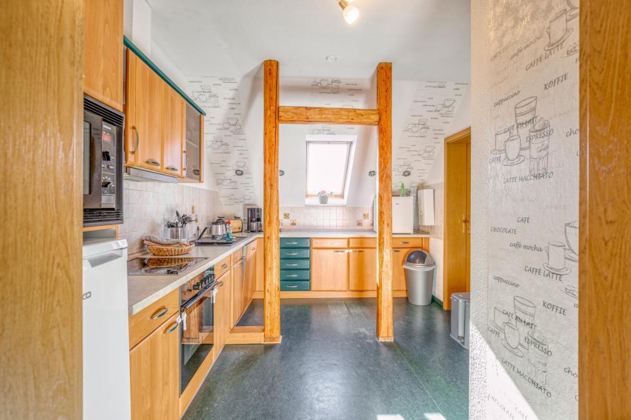 Ferienwohnung Ziesing Friedrichsbrunn Thale Esterno foto