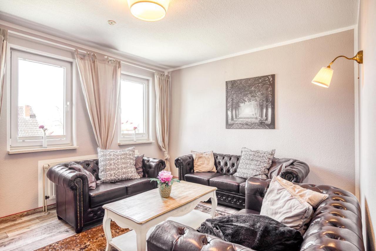 Ferienwohnung Ziesing Friedrichsbrunn Thale Esterno foto