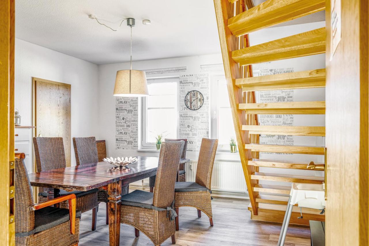 Ferienwohnung Ziesing Friedrichsbrunn Thale Esterno foto